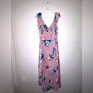 I.N. San Francisco Junior’s Floral Dress
